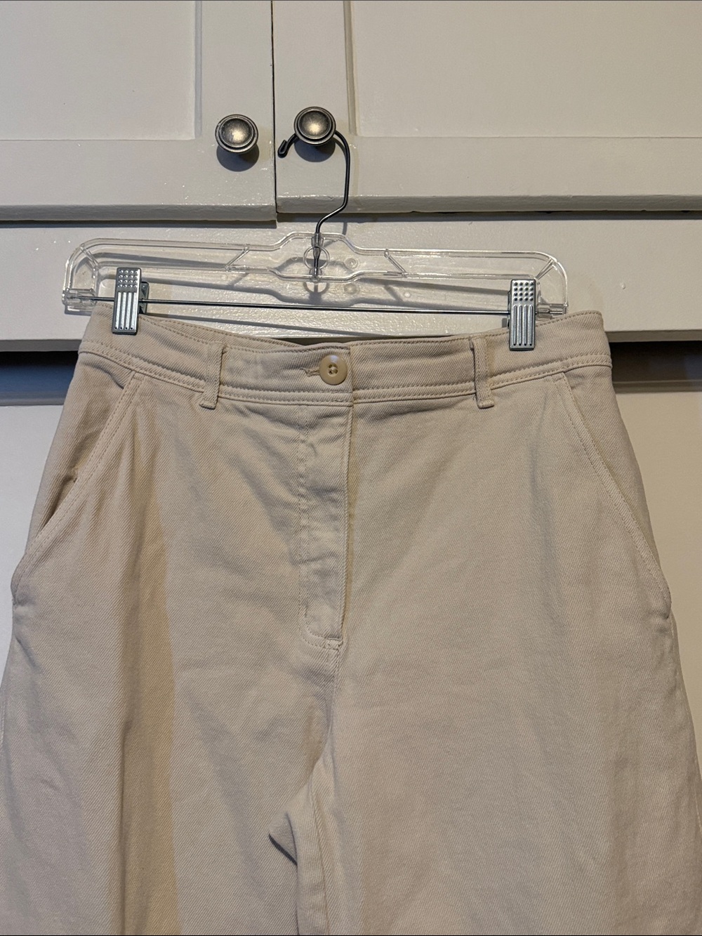 Wilfred Beige Straight-Leg Cargo Pants - Picture 4 of 10